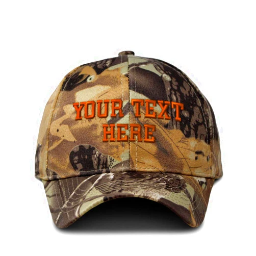 Speedy Pros Camo Baseball Cap Custom Personalized Text Hunting Dad Hats for Men & Women