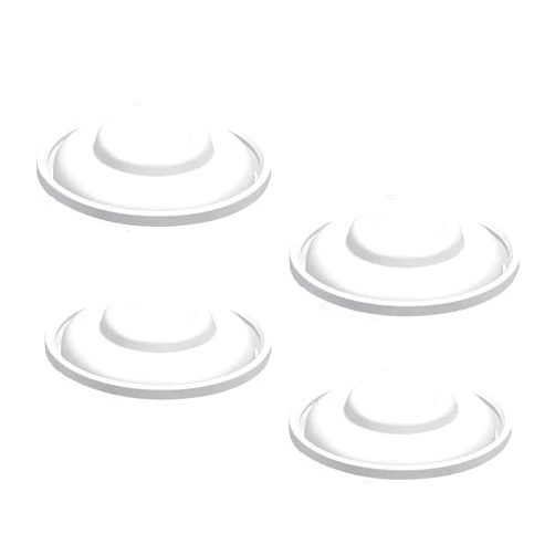 Begical Silicone Backflow Protector Membranes Compatible with Spectra/Motif Luna/Amada MYA Backflow Protector Not Original Spectra Pump Parts Work with Spectra S2 S1 Breast Pumps (4pc Membrane)