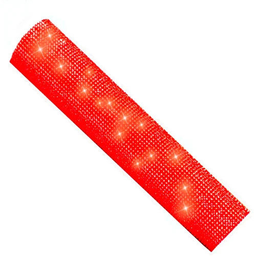 RhymKawa Sparkle Red Microphone Sleeve for Universal Wireless Mic Handheld and SB58 Beta58 Shine on Sing, Weddings, Live Streaming and Christmas Event Party Stage Show