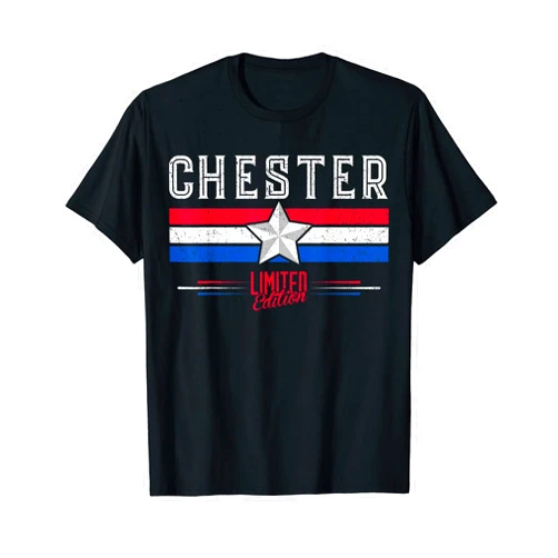 Chester Shirts Limited Edition T-Shirt Tee Chester T-Shirt Retro Vintage Shirt Gift Women Men Kids T-Shirt