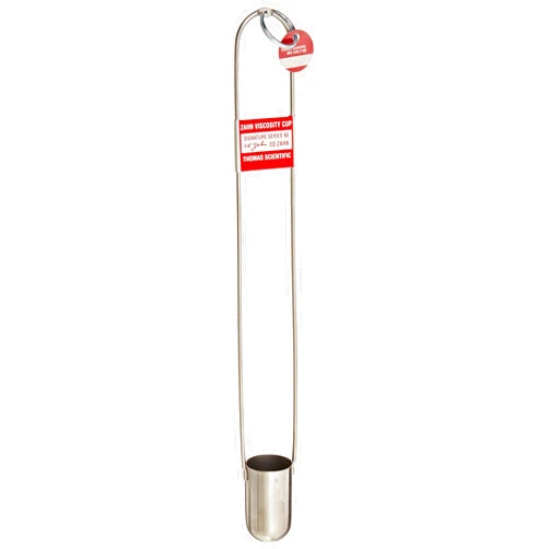 Gardco 2105 Signature-Series Stainless Steel S90/Zahn Calibrated Viscosity Cup, Size 5