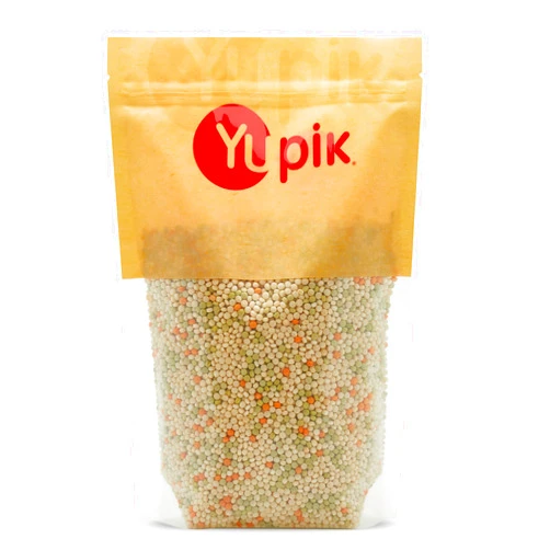 Yupik Toasted Pearl Tricolor Couscous, 2.2 lb (Pack of 1)