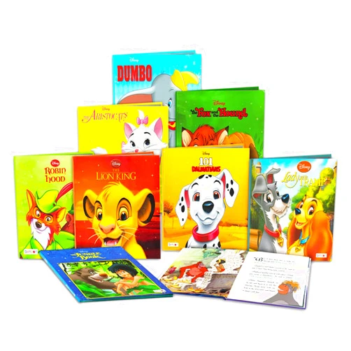 Disney Classic Storybook Collection for Toddlers Kids ~ 8 Disney Books Bundle Featuring Dumbo, Lion King, The Jungle Book, 101 Dalmatians and More | Disney Bedtime Book Stories Set