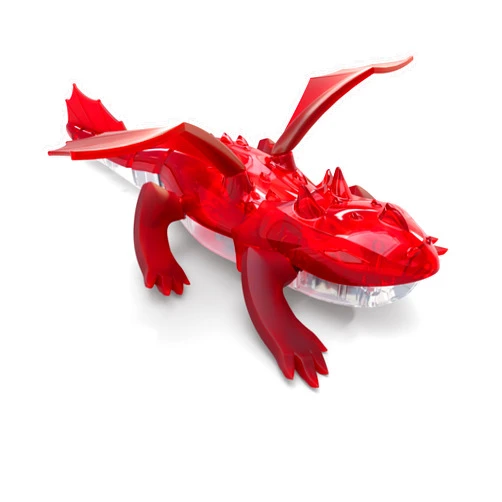 HEXBUG Remote Control Dragon, Rechargeable Robot Dragon Toys for Kids, Adjustable Robotic Dragon Figure STEM Toys for Boys & Girls Ages 8 & Up, Red