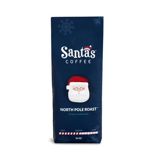 Santa's Coffee: North Pole Roast, Medium Roast, Ground Coffee