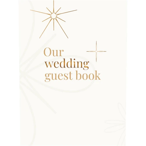 Baram Mx Publishing Wedding Guest Book | Mr. & Mrs Memory Log For Your Special Day: With Love Quotes and Lined Space For 180 Guests Signatures/Personalized Messages & His and Hers Letters