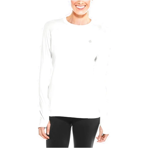 Coolibar UPF 50+ Women's Devi Long Sleeve Fitness T-Shirt - Sun Protective