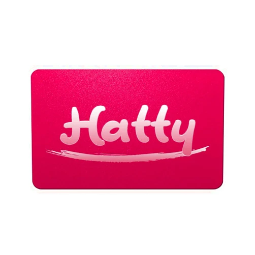 Makoroni Hatty Female and Girl Name Des#1 Refrigerator Wall Magnet 2x3 inc