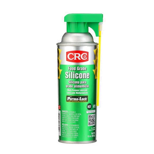 CRC Food Grade Silicone 03040 - 10 Wt. Oz., Multi-Purpose Silicone Lubricant for High Temperature Applications - 3-PACK