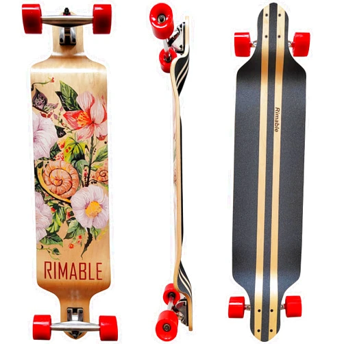 RIMABLE 41 Inch Drop Deck Complete Longboard