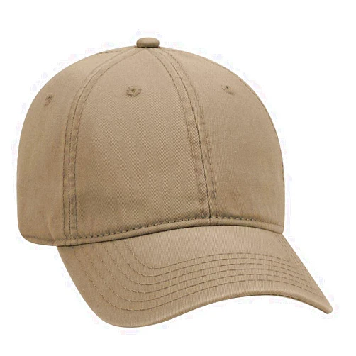 OTTO 6 Panel Low Profile Garment Washed Superior Cotton Twill