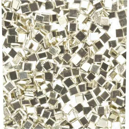 uGems 750-1mm Silver Solder Precut Chips Flux Coated Extra-Easy Density