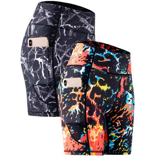 CADMUS High Waist Yoga Shorts for Women 3'' / 4'' / 6'' / 7'' / 8'' Naked Feeling Workout Running Biker Shorts
