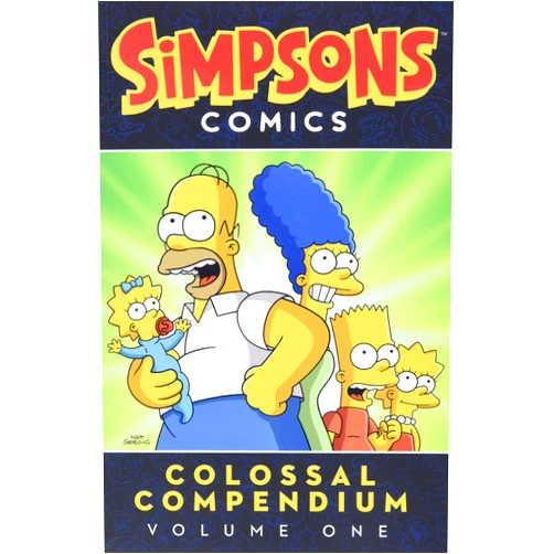 Matt Groening Simpsons Comics Colossal Compendium Volume 1 (Simpsons Comic Compilations)