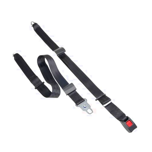 Q'Straint Q’Straint Q8-6325 Standard QRT Lap Belt – Wheelchair Occupant Securement, Webbing Adjusters, Push-Button Buckle