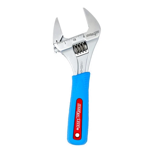 Channellock 6WCB 6-Inch WideAzz Adjustable Wrench, CODE BLUE