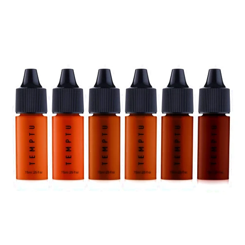 TEMPTU Perfect Canvas Airbrush Foundation: Anti-Aging, Long-Wear Makeup, Buildable Coverage For Hydrated And Healthy Skin Semi Matte, Natural Finish 24 Shades