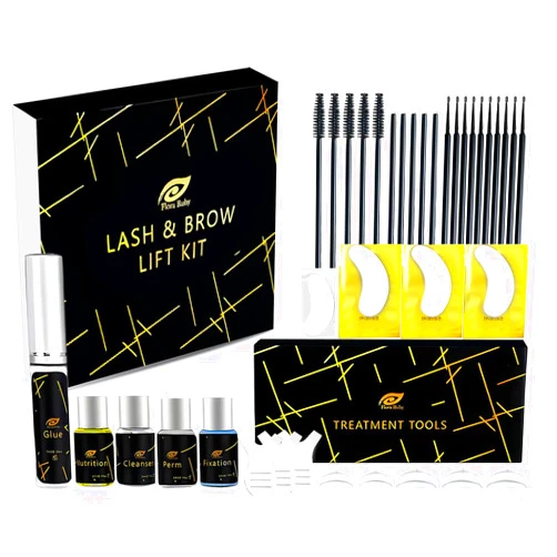 Milumber Lash Lift Kit - Professional Eyelash Lift & Perm Kit for Salon-Quality Curls, Long-Lasting Lash Lift & Perm at Home, Gentle DIY Lash Kit with Lash Perm Solutions