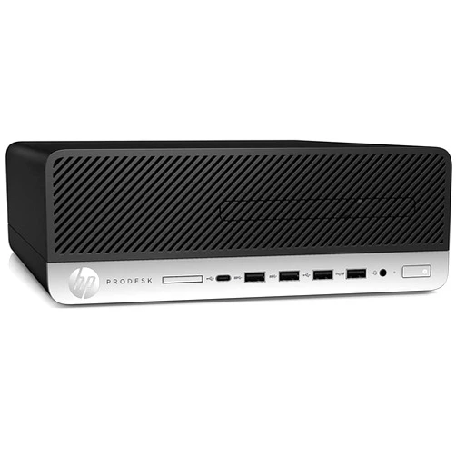 HP ProDesk 600 G4 SFF Desktop Computer, Intel Hexa Core i5-8500 3.0GHz, 16GB DDR4 RAM, 256GB PCIe SSD, Type-C, 2 Display Ports, Keyboard & Mouse, Black, Win 10 Pro (Renewed)