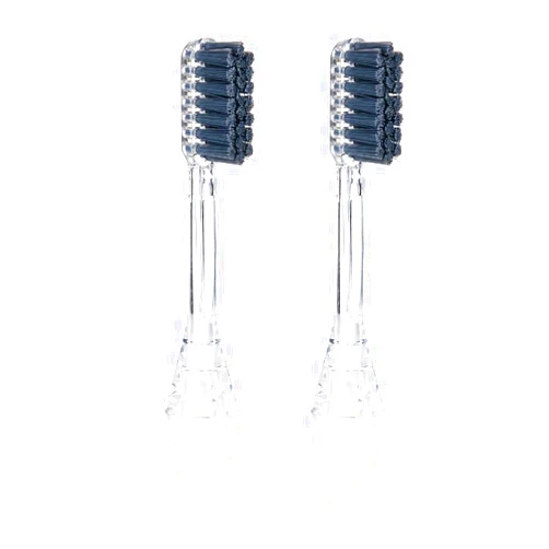 ION-Sei Toothbrush Replacement Head | Charcoal Bristles | Standard Brush | 2- Pack Standard Brush Head