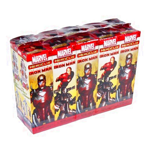 WizKids Marvel HeroClix: Invincible Iron Man Booster Brick (10) by WizKids