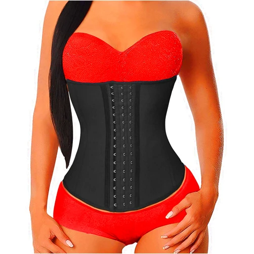 YIANNA Waist Trainer for Women Latex Underbust Waist Cincher Corset Sport Girdle Hourglass Body Shaper