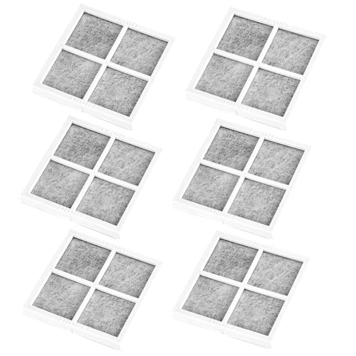 Guarm 6 Pack Refrigerator Air Filter Replacement, Compatible with LG LT120F and Kenmore Elite 469918, 9918, ADQ73214402, ADQ73214403, ADQ73214404, LMXS30776S