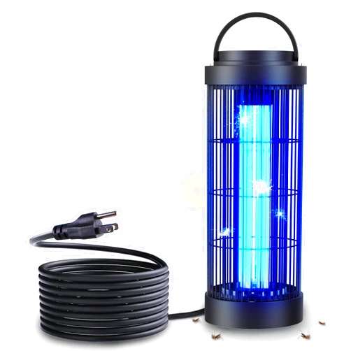 Coospider-repta Powerful Large Bug Zapper，1200 sq.ft. of Outdoor Coverage with Powerful 36W Bulb & 13 Ft Cable, Electronic Mosquito Zapper Indoor for Remove Small Flying Insect, Fly, Moth & Indoor Pest Control