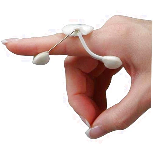 LMB Spring Finger Extension Splint, Assists in Extending PIP Joint With A Slight Extension Effect on the MP Joint, Size AA