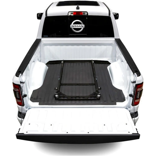 Bedslide No-Drill Truck Bed Brackets, for Truck Bed Organizer, Fits Nissan Frontier, Years 2013-2024, 5' or 6' Truck Bed, Black