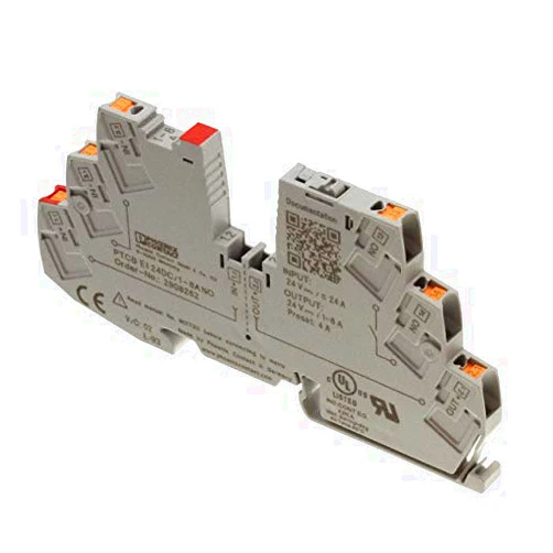 PHOENIX CONTACT USA Phoenix Contact 2908262 Circuit Breakers PTCB E1 24DC/1-8A NO