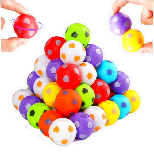 JYXT 42 Pack Soccer Party Favors, Mini Fidget Spinners Soccer Ball Toys Sensory Fidget Toys Party Favors for Kids 4-8 8-12 Goodie Bag Stocking Stuffers Birthday Prizes for Classroom