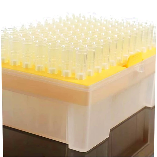 Lichen cottage 100ul Filtering Pipette Tips - Universal Filter Pipette Tips - Racked,RNase/DNase Free & Pyrogen Safe, Clear, 96 Tips/Rack Pk x 10 Racks（960 Tips）