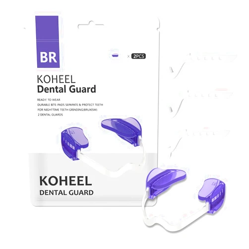 KOHEEL BR-PRO Adjustable Mouth Guard for Teeth Grinding and Clenching, No Boiling Night Guard, Stop Bruxism Dental Guard (2 Count)