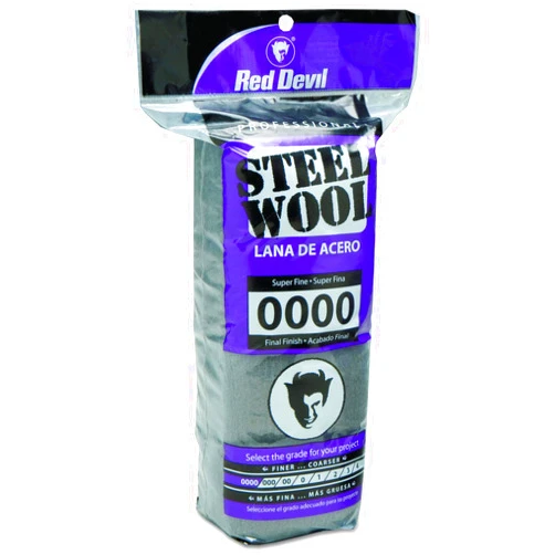 Red Devil 0310 Steel Wool, 0000 (Pack of 16)