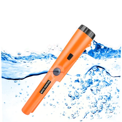 BIIYO Metal Detector Pinpointer Fully Waterproof - Handheld Pin Pointer Wand Underwater Metal Detectors for Adults, High Accuracy Professional Handheld Search Treasure Pinpointing Finder