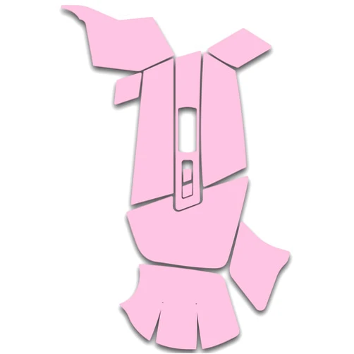 MIGHTY SKINS MightySkins Skin Compatible with Logitech G502 X Plus - Solid Pink | Protective, Durable, and Unique Vinyl Decal wrap Cover | Easy to Apply, Remove, and Change Styles | Made in The USA