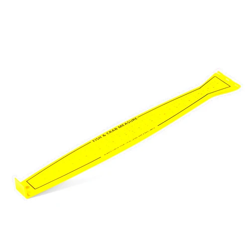 PAPAZOO Fish Measuring Board - 32in/80cm Folding Fishing Ruler Lightweight Bump Board - Easy to Read and Portable Crab & Fish Measure Device, Fish Ruler for Boat, Kayak, Yellow
