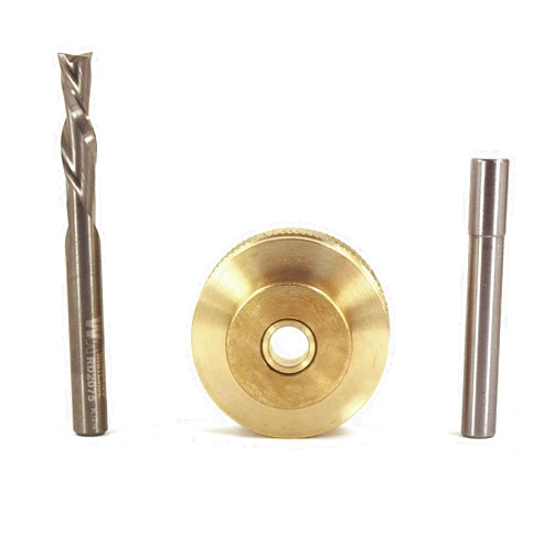 Whiteside Solid Brass Inlay Set, 1/4