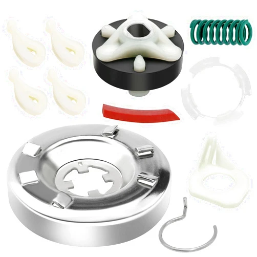 Beaquicy Upgraded 285785 Washer Clutch Assembly Kit & 285753A Motor Coupling Kit & 4pcs 80040 Washer Agitator Dogs by Beaquicy - Fit for Kenmore Whirlpool Roper Washing Machine - Replace 285331,3351342,3946794