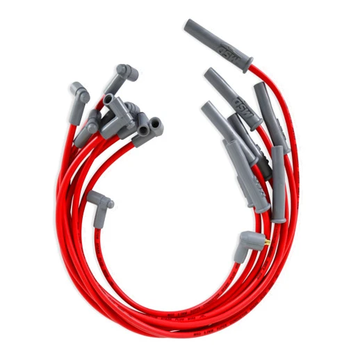 MSD 35399 Red 8.5mm Super Conductor Spark Plug Wire Set