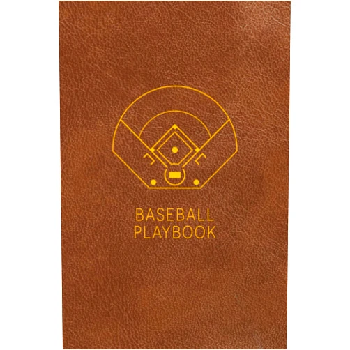 The Lincoln Forest Press Baseball Playbook: for Coaches and Players | 100 Pages of Blank Field Diagrams