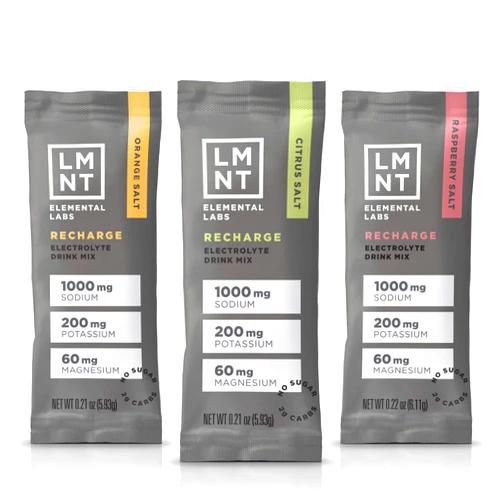 Elemental Labs LMNT Recharge Electrolyte Hydration Powder | Developed by Robb Wolf and Ketogains | Keto & Paleo | No Sugar, No Artificial Ingredients | Variety Pack | 12 Stick Packs
