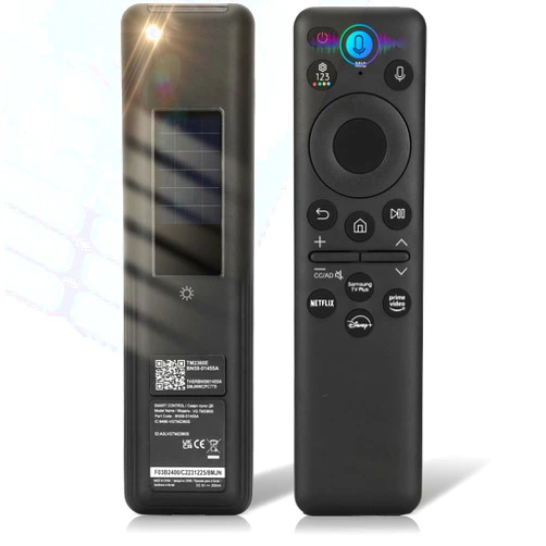 Dgavxa BN59-01455A Solar Solar Remote(Black), Replaces of BN59-01455A Samsung Remote, Compatible with Samsung Smart TV QLED TV Series S95C,LS03D,QN50,QN55,QN60,QN65,QN70,QN80,QN85,QN90
