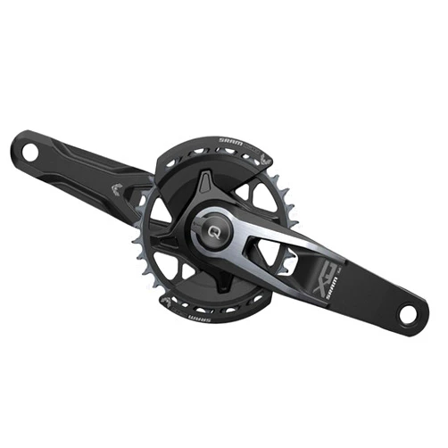 SRAM, X0 T-Type Spindle Power Meter, Power Meter Crankset, Speed: 12, Spindle: 28.99mm, BCD: Direct Mount, 32, Dub, 175mm, Black, Boost