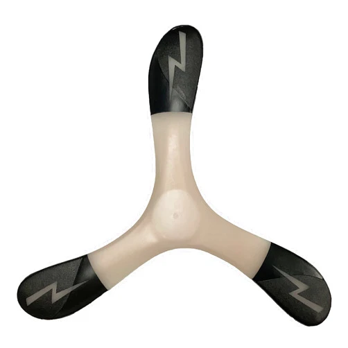 Colorado Boomerangs Lightning Bolt Series Left Handed Fast Catch Boomerangs in Glow in The Dark Version. (Left Handed Glow in The Dark)