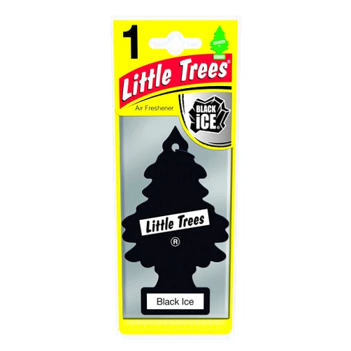 LITTLE TREES Little-Trees Black Ice Little Tree Air Freshener- 24 Pack