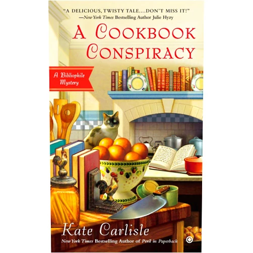 By Kate Carlisle (Author) A Cookbook Conspiracy (Bibliophile Mystery)