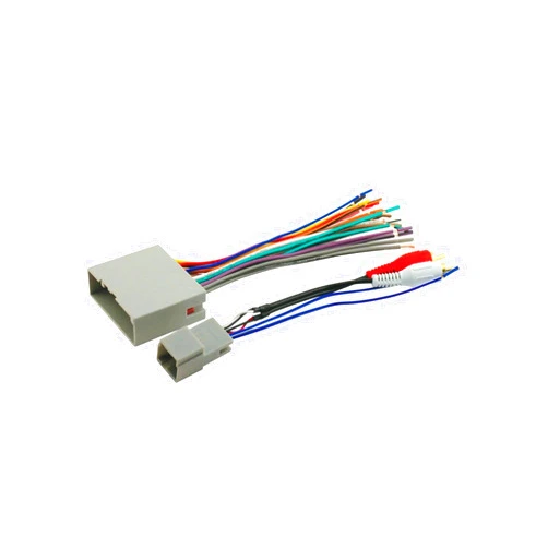 Scosche FDK11B Aftermarket Radio Wiring Harness for Select Factory Amplified 2003-12 Ford, Lincoln and Mercury Vehicles - Car Stereo Wire Harness - Check Vehicle List Notes in Images for Your Model