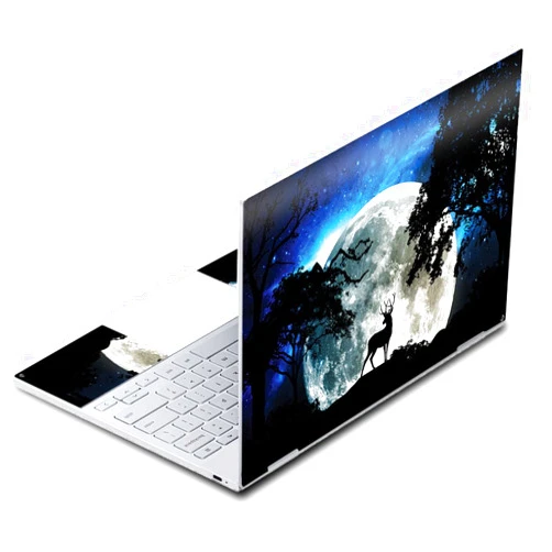 MIGHTY SKINS MightySkins Skin Compatible with Google Pixelbook - Moonlight Deer | Protective, Durable, and Unique Vinyl Decal wrap Cover | Easy to Apply, Remove, and Change Styles | Made in The USA